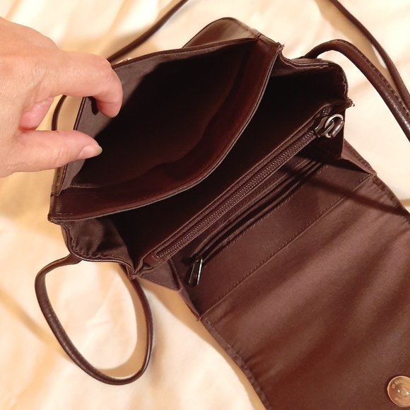 Original Fossil Crossbody Card Holder Wallet/Purse - Picture 10 of 16